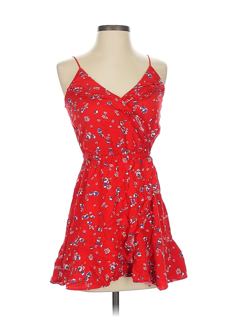 Pre-owned Express Outlet Casual Dress In Red