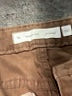 Subdued 100% Cotton Chevron-herringbone Brown Shorts Size 4 - photo 3
