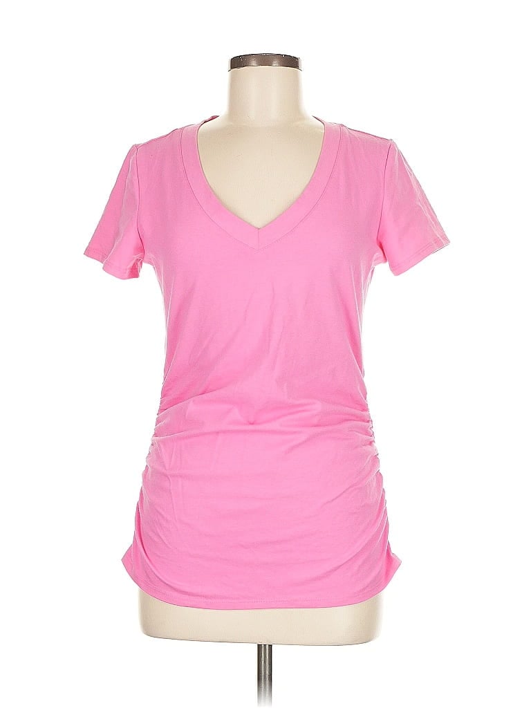 Pre-owned Boston Proper Active T-shirt In Pink