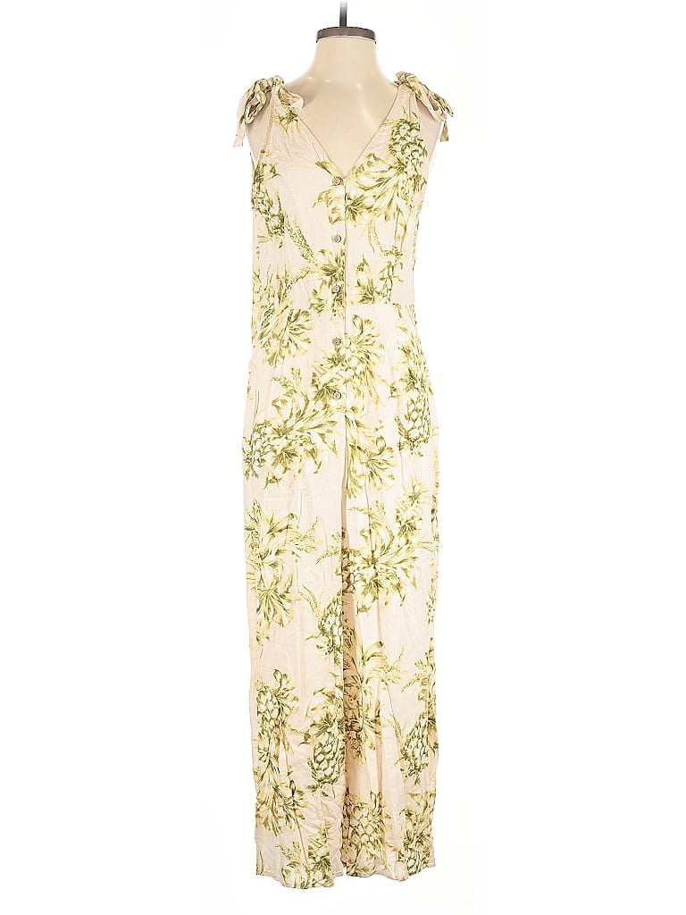 Pre-owned Panama Jack Jumpsuit In White