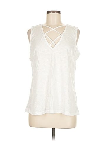 Boston Proper Sleeveless T-Shirt (view 1)