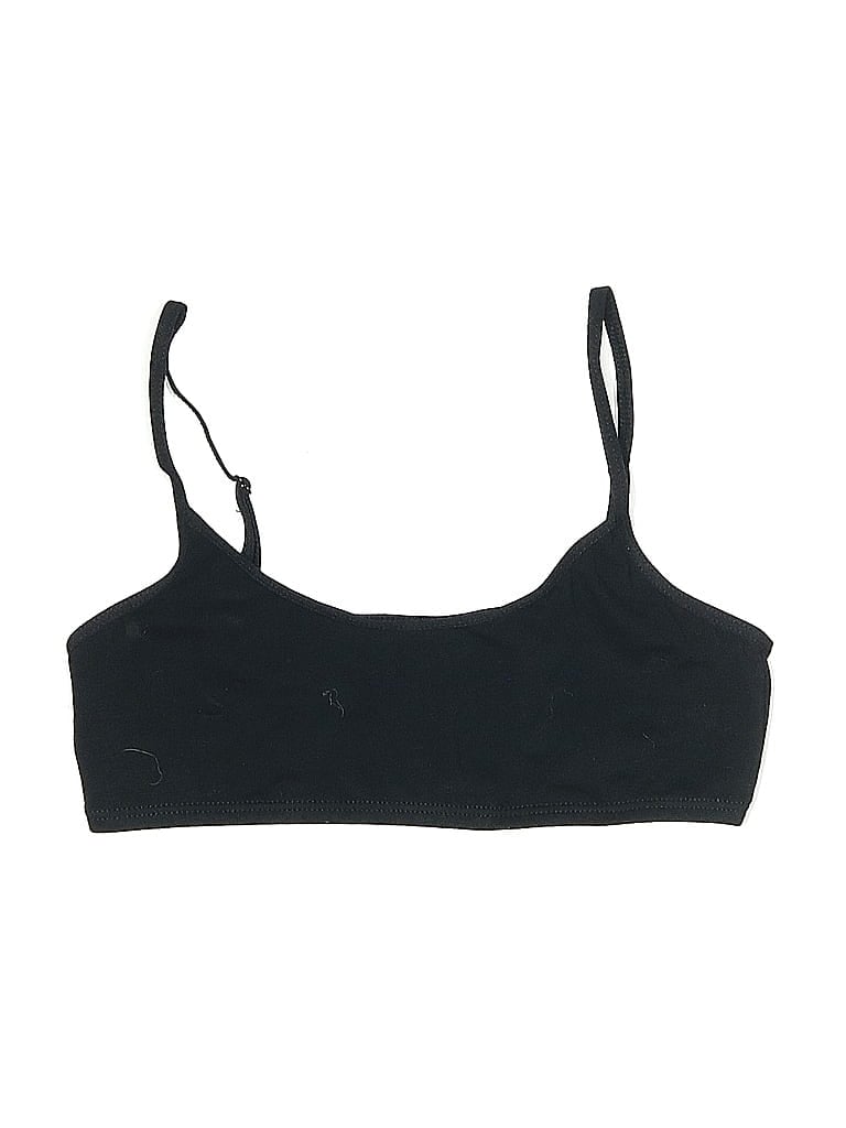 Pre-owned Cat & Jack Kids' Sleeveless Top Black Halter Neckline Tops