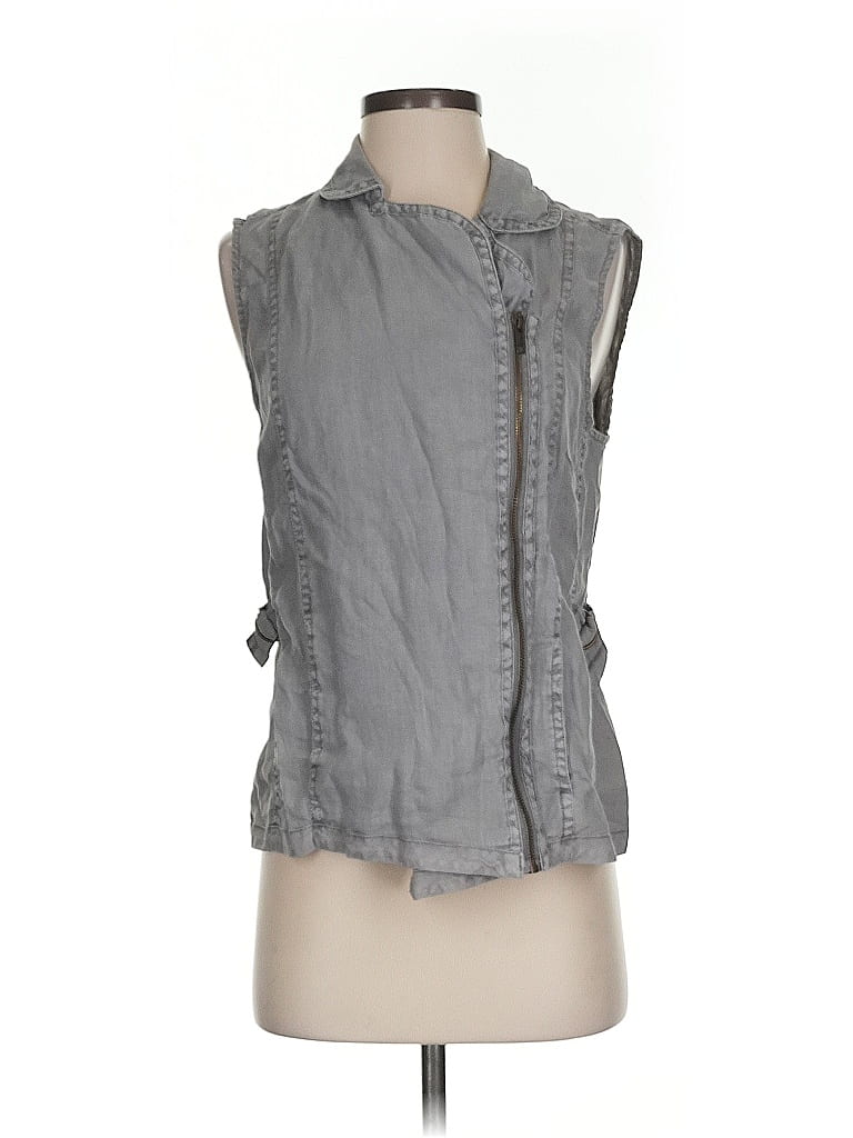 Pre-owned Michael Stars Vest In Gray