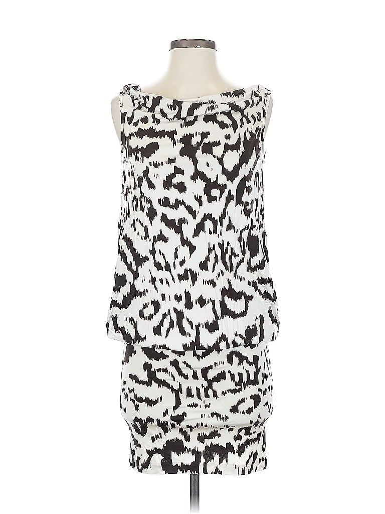 Pre-owned Diane Von Furstenberg Cocktail Dress In White