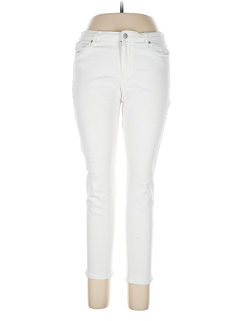 Pre-owned Jessica Simpson Jeans In White