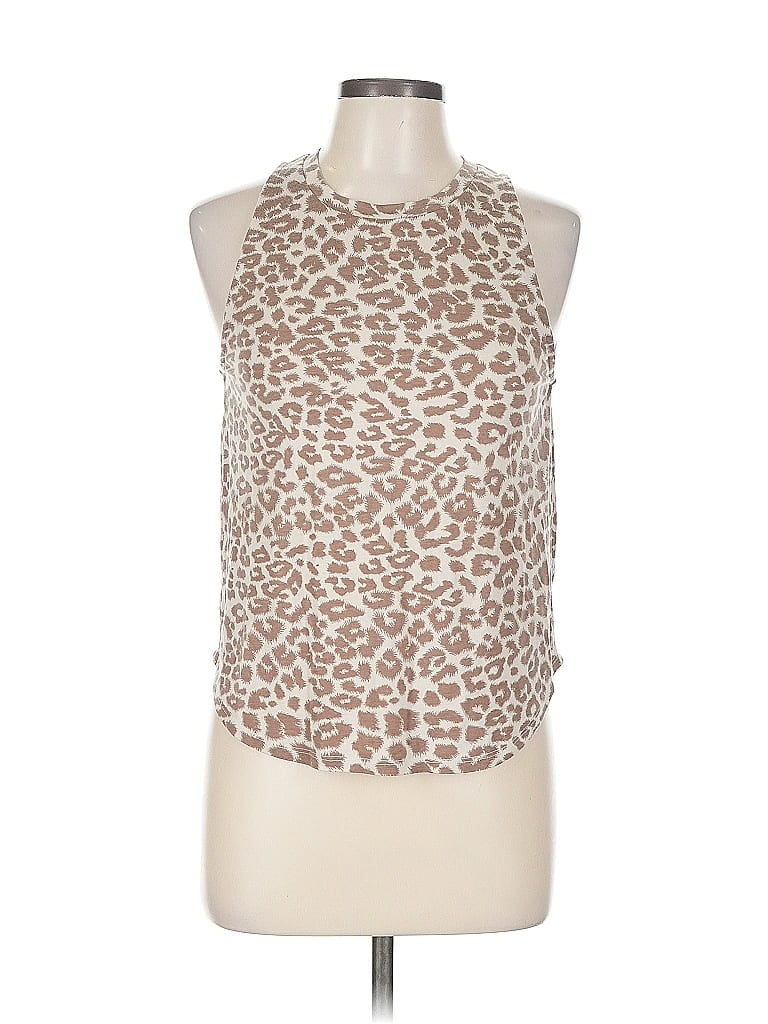 Click to view more detailed imagery on our partner's website Pre-owned Glyder Sleeveless Blouse In Brown
