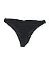 Unbranded Chevron-herringbone Black Swimsuit Bottoms Size S (estimated) - photo 1
