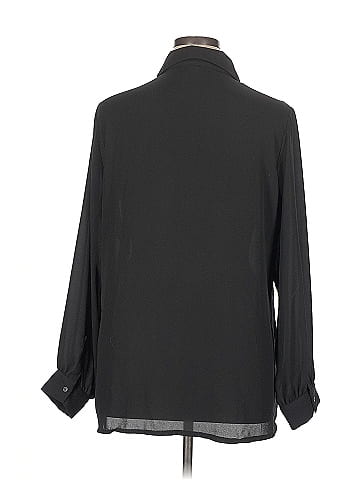 Roz & Ali Long Sleeve Blouse (view 2)