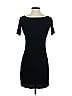 Splendid Solid Black Casual Dress Size S - photo 2