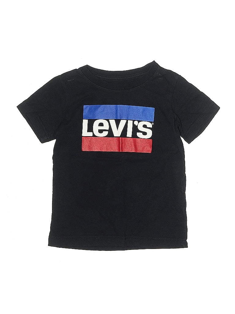 Pre-owned Levi's Kids'  Short Sleeve T-shirt In Black
