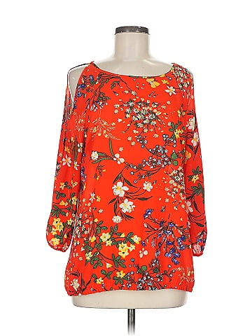 7th Avenue Design Studio New York & Company 3/4 Sleeve Blouse (view 1)