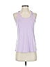 Reebok 100% Polyester Purple Active Tank Size S - photo 1