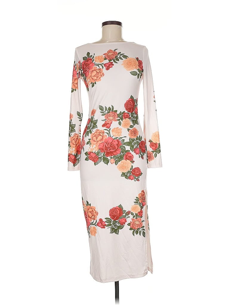 Pre-owned Shein Casual Dress In Pink