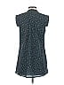 CAbi 100% Polyester Stars Teal Sleeveless Blouse Size S - photo 2