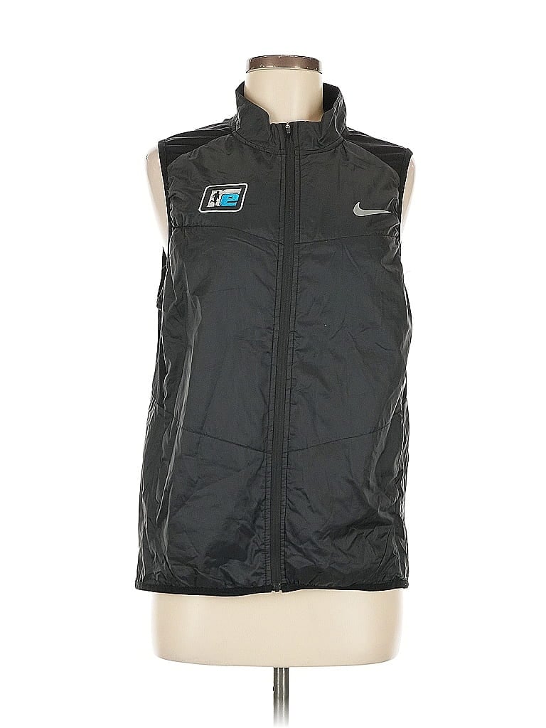 Pre-owned Nike Vest In Black