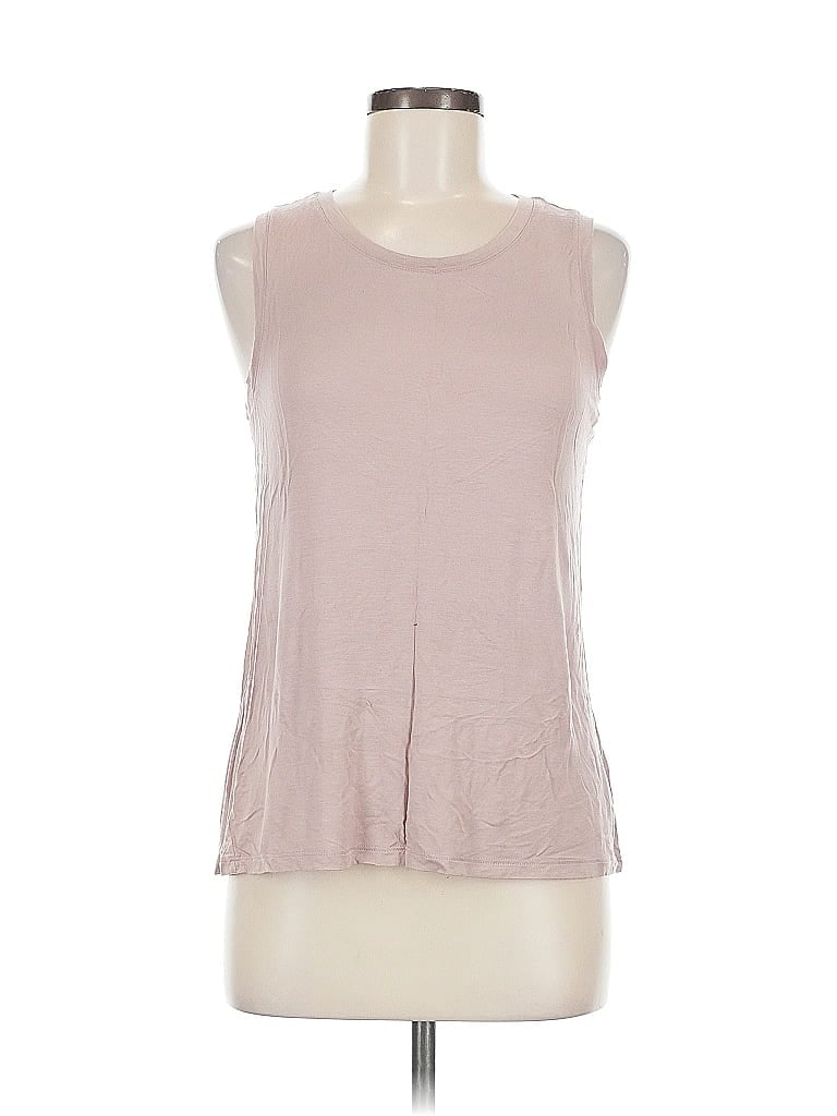 HALOGEN Pre-owned Sleeveless T-shirt In Pink
