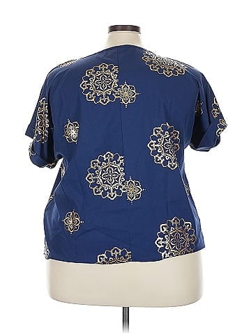Emery Rose Short Sleeve Blouse (view 2)