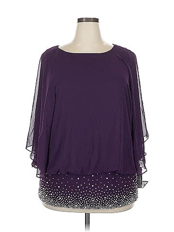 MSK 3/4 Sleeve Blouse (view 1)