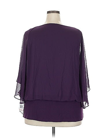 MSK 3/4 Sleeve Blouse (view 2)