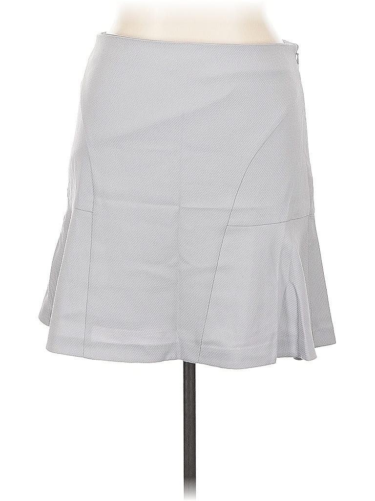 Ann Taylor Loft Outlet Casual Skirt In Gray