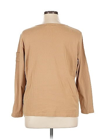 Lauren by Ralph Lauren 3/4 Sleeve T-Shirt (view 2)