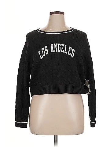 Faded Rose Pullover Sweater (view 1)