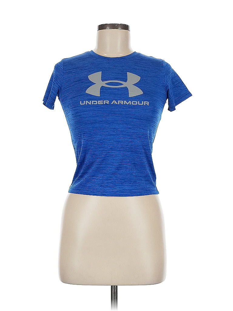 Click to view more detailed imagery on our partner's website Pre-owned Under Armour Active T-shirt In Blue
