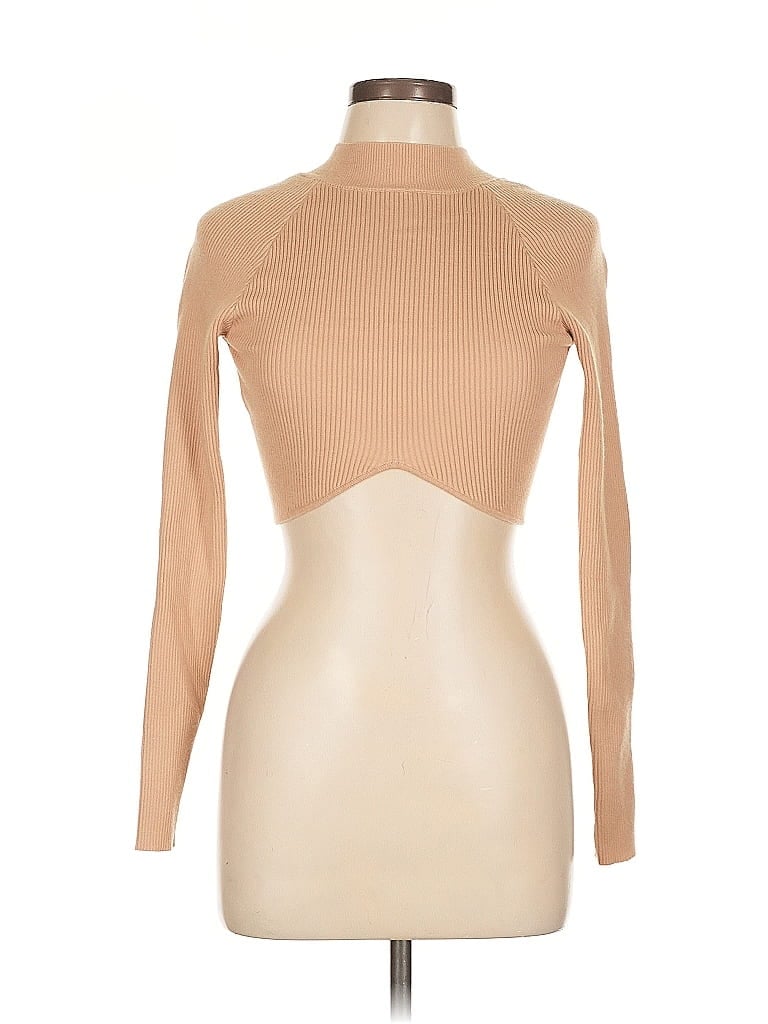 Pre-owned Princess Polly Turtleneck Sweater In Brown