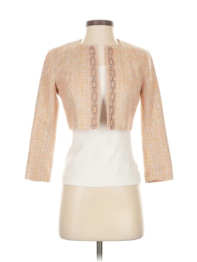 Pre-owned Laundry By Shelli Segal Jacket In White