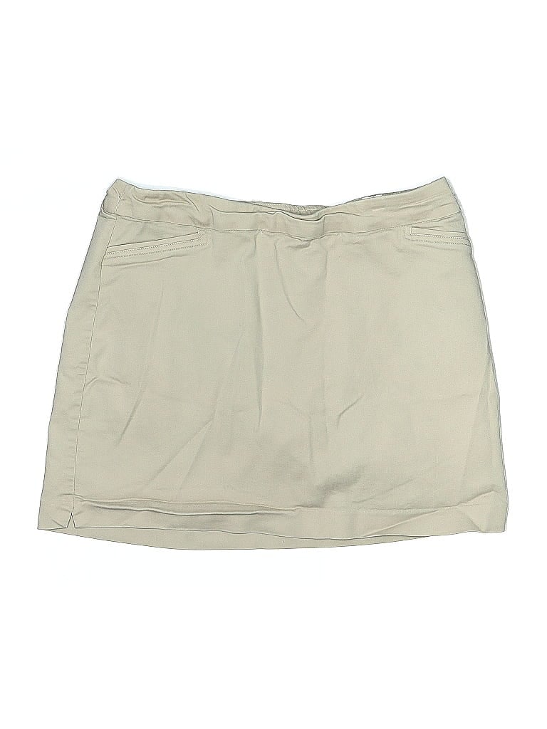 Pre-owned Croft & Barrow Skort In Brown