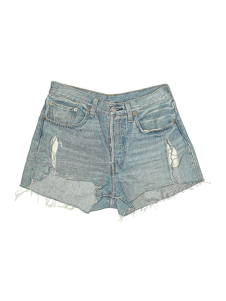Pre-owned Levi's Denim Shorts In Blue