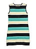 Milly Minis Stripes Teal Dress Size 8 - photo 2