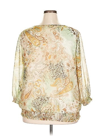 Alfred Dunner 3/4 Sleeve Blouse (view 2)