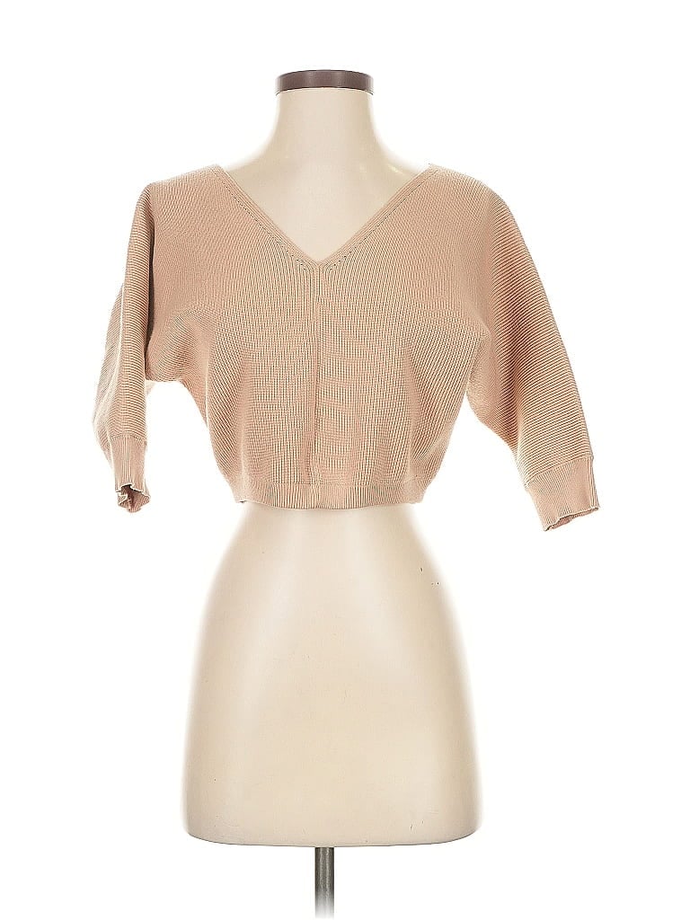 Pre-owned Polly Cardigan Sweater In Brown