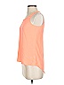 Express 100% Polyester Orange Sleeveless Top Size XS - photo 5