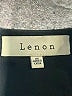 Lenon 100% Polyester Black 3/4 Sleeve Blouse Size XS - photo 4