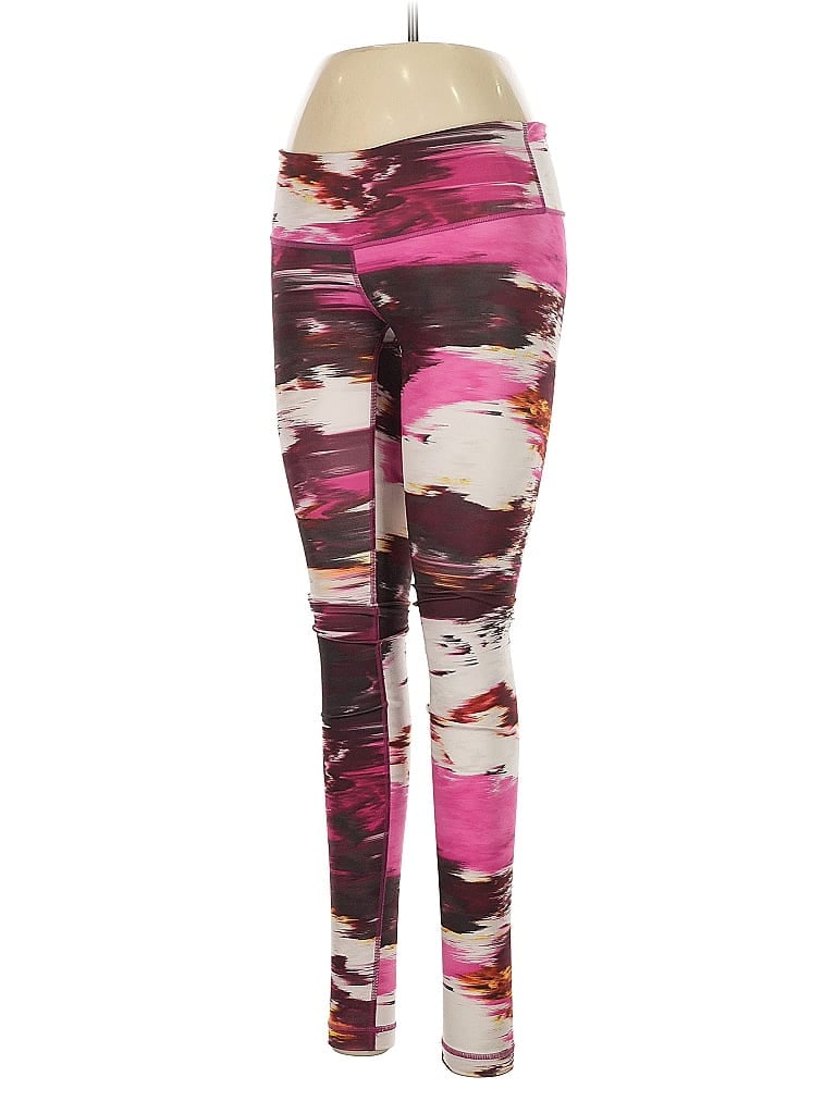 Pre-owned Lululemon Athletica Leggings In Pink