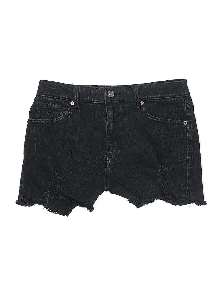 Pre-owned Pistola Denim Shorts In Black