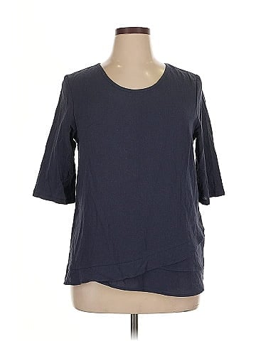 Emery Rose 3/4 Sleeve Top (view 1)