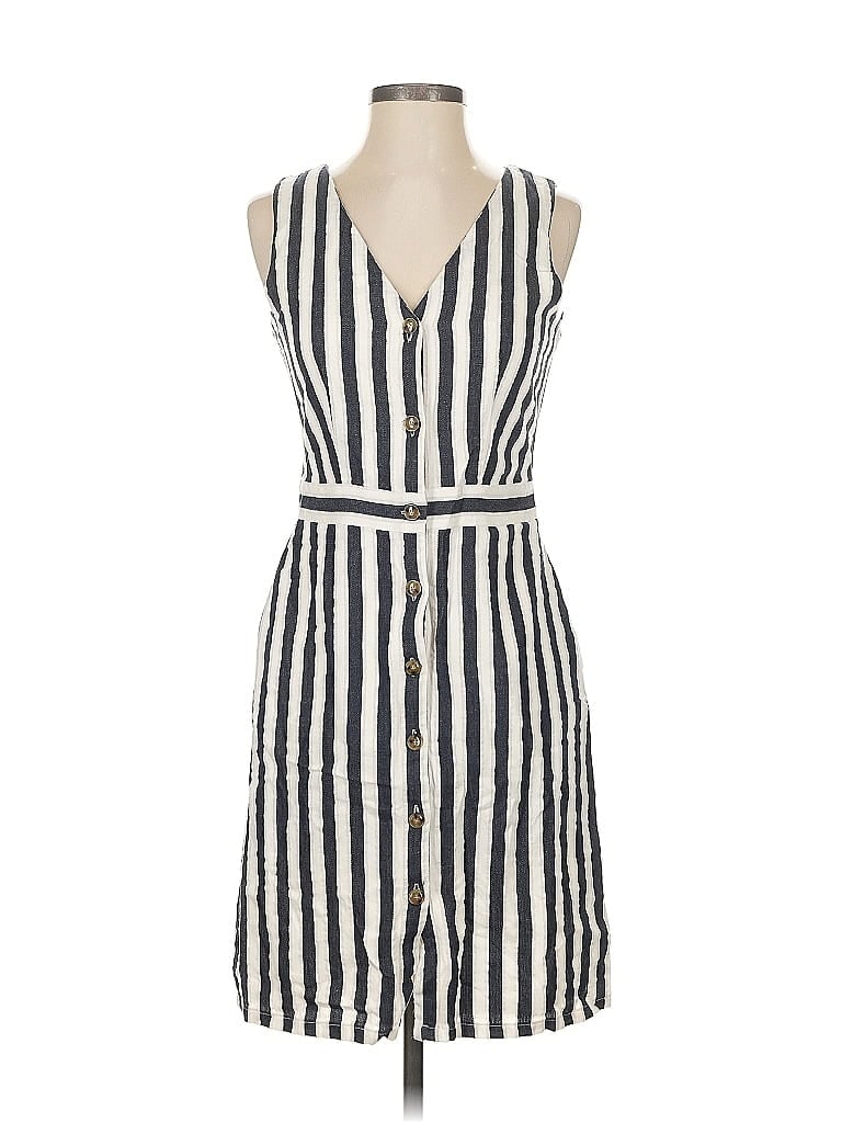 Pre-owned J.crew Factory Store Casual Dress In White