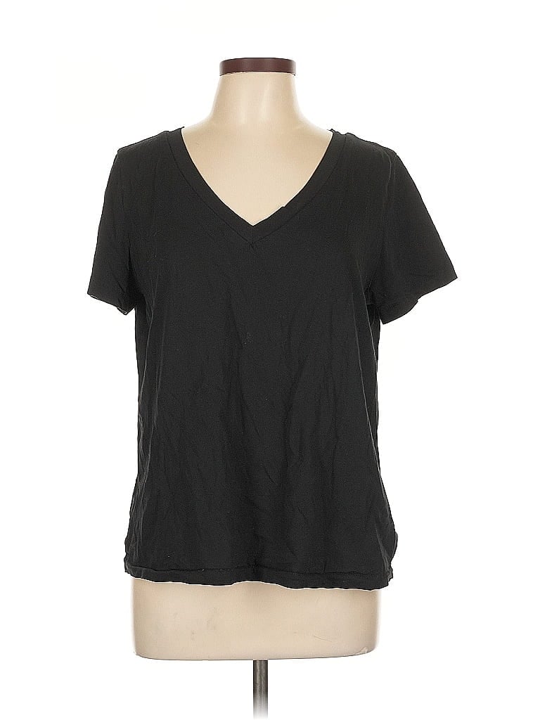 Pre-owned Gap Short Sleeve T-shirt In Black
