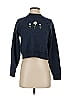 RE/DONE 100% Cotton Floral Blue Pullover Sweater Size S - photo 1