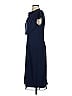 JJ's House 100% Polyester Solid Blue Cocktail Dress Size S (estimated) - photo 5