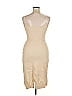 Les Copains Solid Tan Cocktail Dress Size EU 46 / US 16 - photo 2