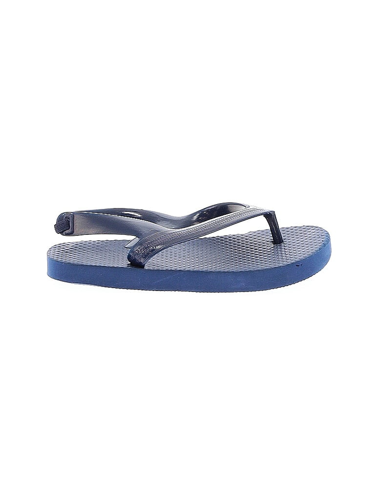 Pre-owned Unbranded Kids' Flip Flops In Blue