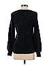 T Tahari 100% Nylon Black Teal Pullover Sweater Size XS - photo 2