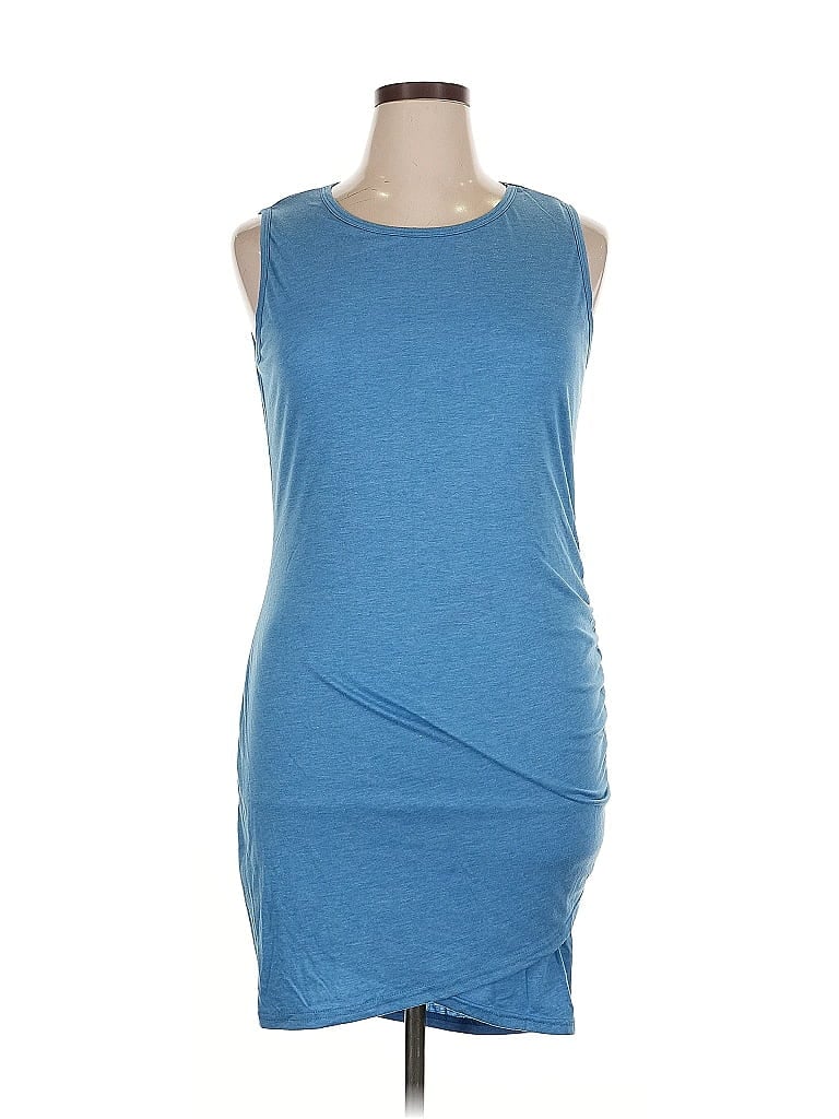 Pre-owned Btfbm Casual Dress In Blue