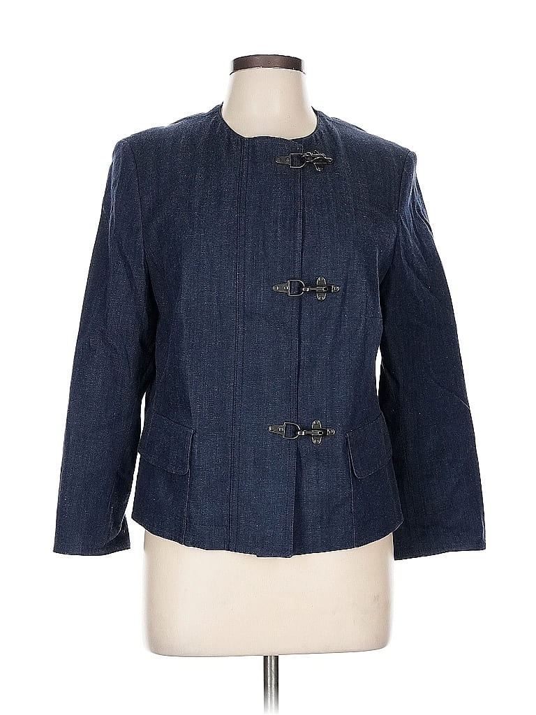 Pre-owned Akris Punto Jacket In Blue