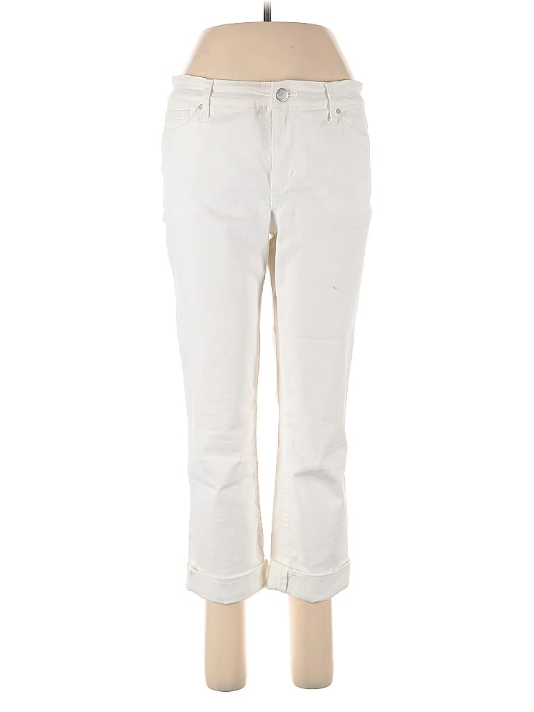 Pre-owned Bandolino Jeans In White