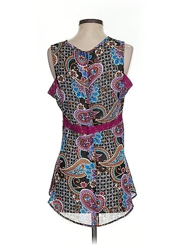 Nicole by Nicole Miller Sleeveless Blouse (view 2)